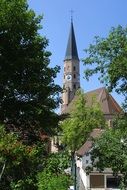 Gothic church in Bavaria