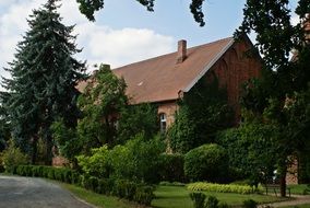 Rectory in the village