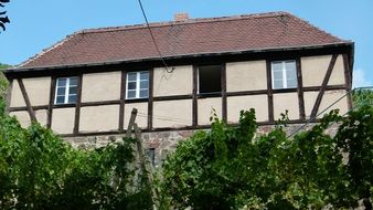 historic Radebeul cultural heritage building