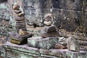 stones of the Preah Khan temple