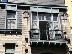 Balcony in Antwerpen,Belgium