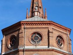 saints peter and paul church gable bydgoszcz