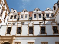 celle lower saxony old town windows cornice pilasters pediment historical building