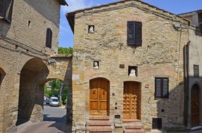 san gimignano ancient architecture