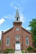 classic exterior of mersersburg church