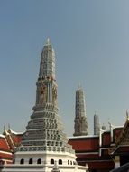 cupola of royal palace in bangkok