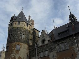 medieval castle, czech, teplice