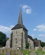 All Saints church in the Banstead,England