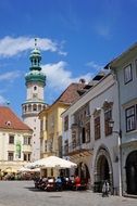 sopron hungary main square