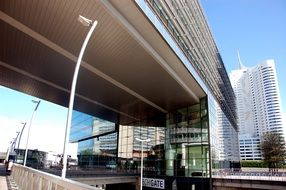 view of modern architecture in Vienna