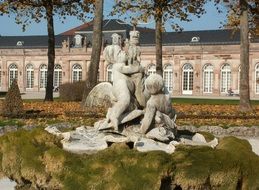 the Palace garden sculpture