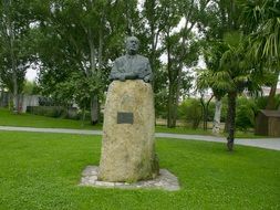 Park monument in Monforte De Lemos