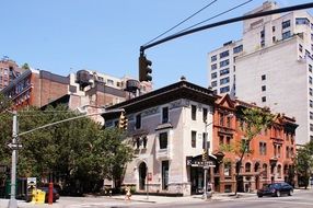 empty street in manhattan