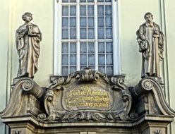 sacred heart church sculptures bydgoszcz