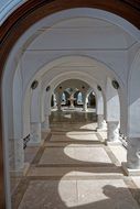 marble columns in Rhodes