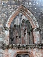 Ruins of an old church in Scotland