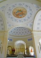 interior of the church in Baltimore