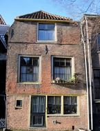 Traditional brick house, netherlands