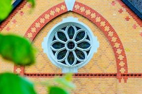 church building round detail