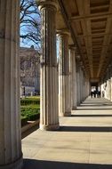 Columnar museum in Berlin