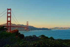 majestic golden bridge in San Francisco