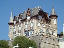 historic castle of Biarritz