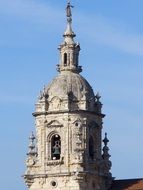 bell tower of Church of San AntÃ³n at sky, spain, bilbao