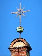 bydgoszsc church of the assumption spire cross