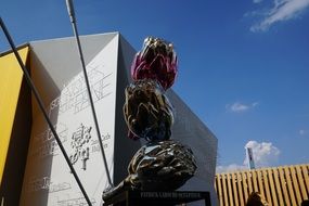 The object of the modern exhibition in Milan