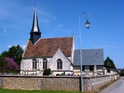 Exterior of the Church of Saint Jean in France