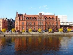 bydgoszsc riverside main post office historic building