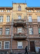 bydgoszcz building balconies facade exterior