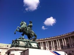 historic statue in viena