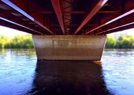 red river bridge