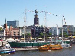 Port of Hamburg city