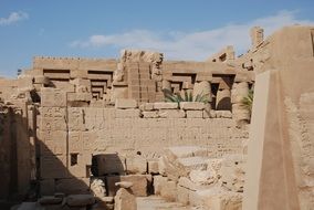 historical ruins in Egypt