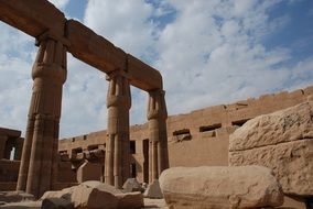 ruins in Karnak
