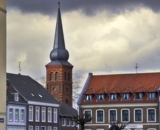 steeple building, germany, kalkar