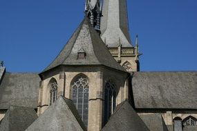 exterior of willibrordi dom in wesel