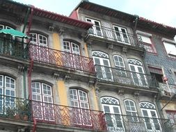 openwork balcony railing, Portugal