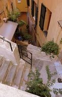 stairs on a houses