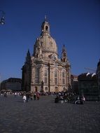 architecture of dresden frauenkirche