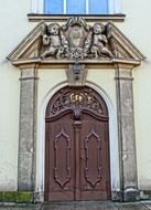 The door of the Church of the Sacred Heart