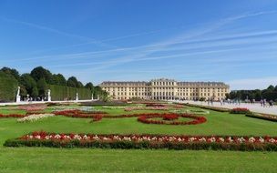 Schoenbrunn Palace in Vienna, Austria