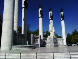 Chapultepec is the name of a hill in the center of Mexico City