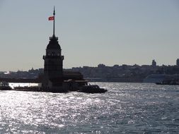 maidenâs tower in Istanbul