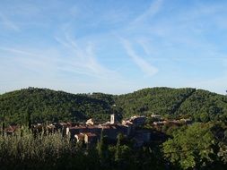 Village in mountains of French provence