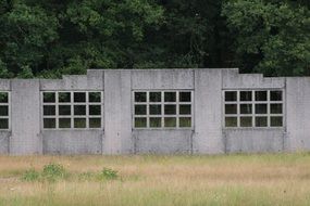 ruins of Westerbork transit camp