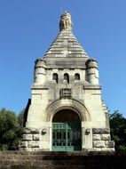 ancient historical chapel in the countryside in austria