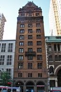 brown american baptist building in philadelphia